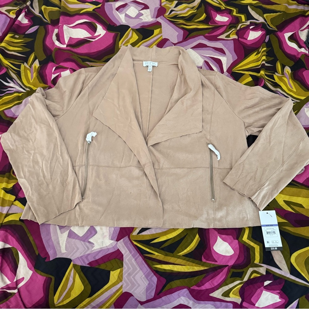 Women's Brown Light Moto Jacket